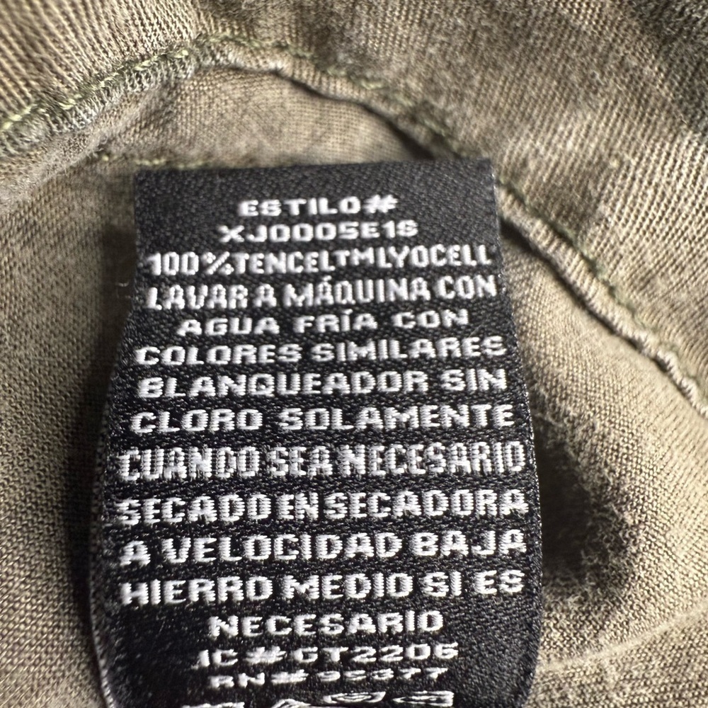 Social Standard by Sanctuary Green Camo Military Snap Jacket Size XS GUC - Picture 7 of 8